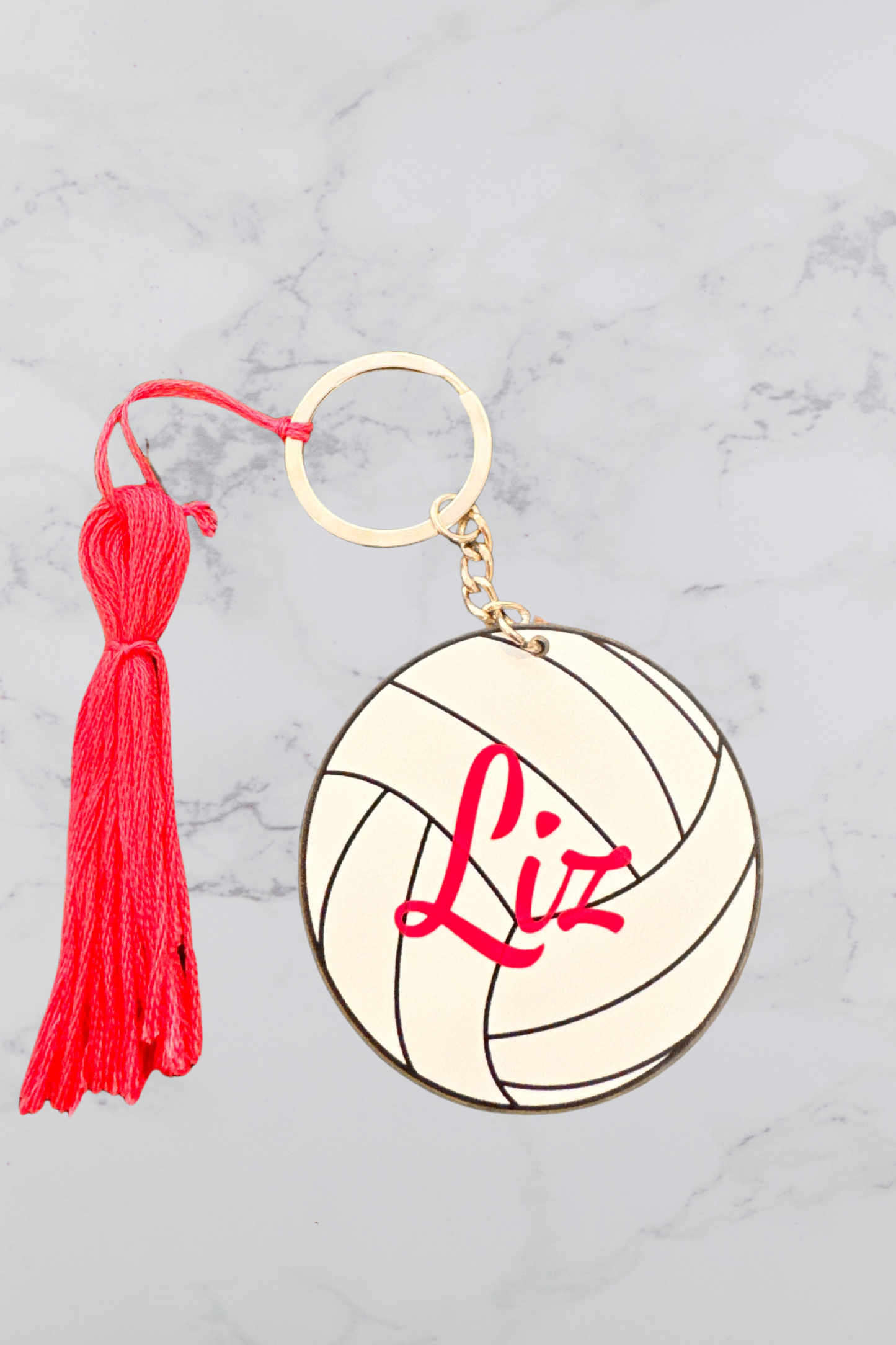 Customized Bag Tags-Volleyball