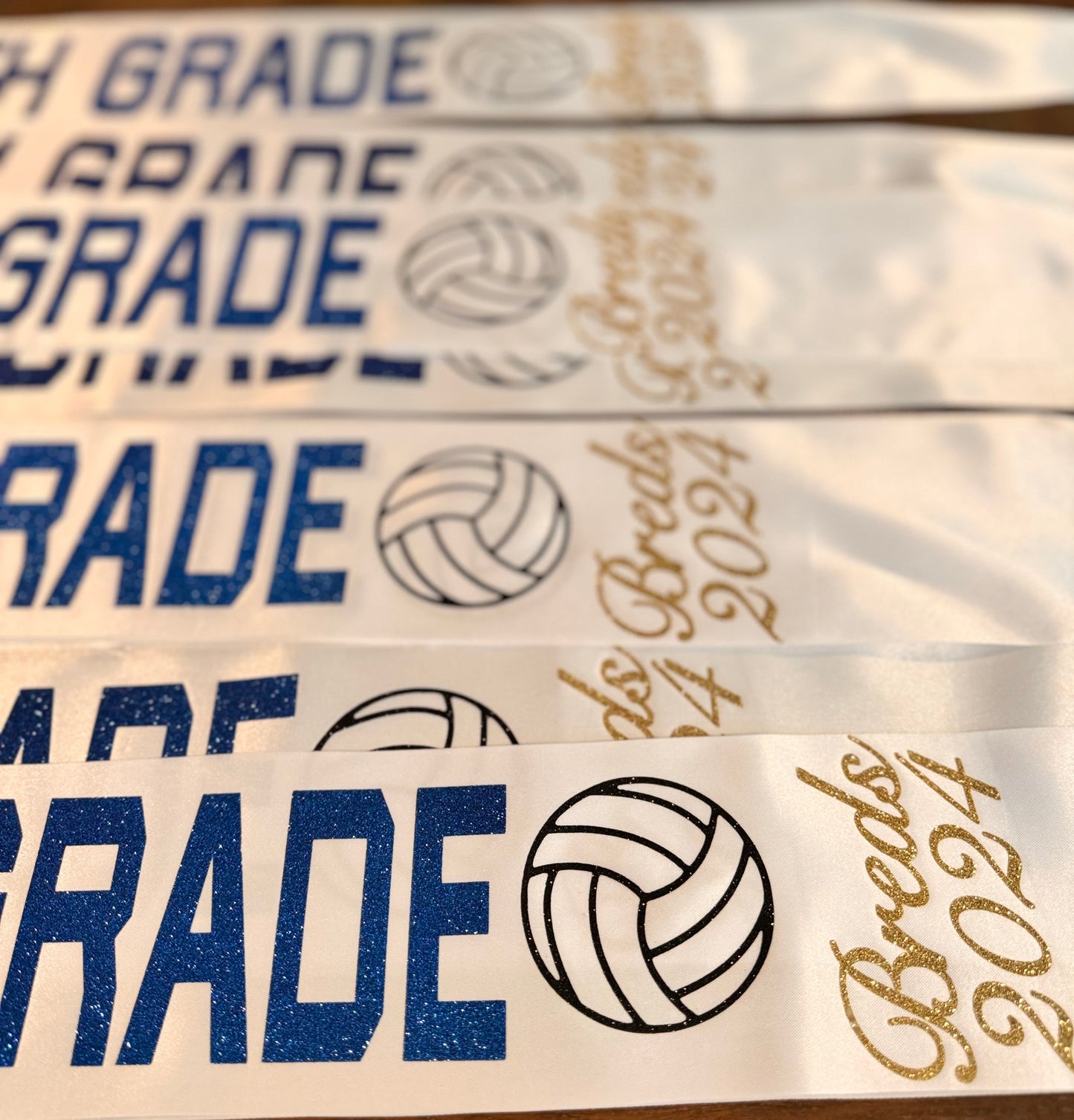 8th Grade or Senior Sash's