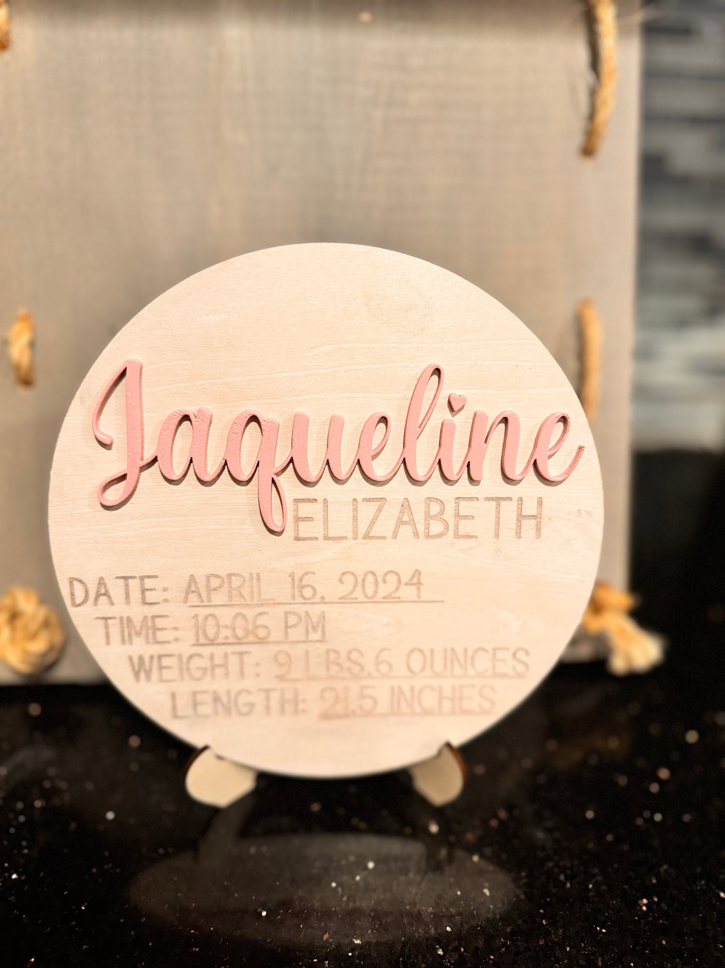 Newborn Name Sign-Custom