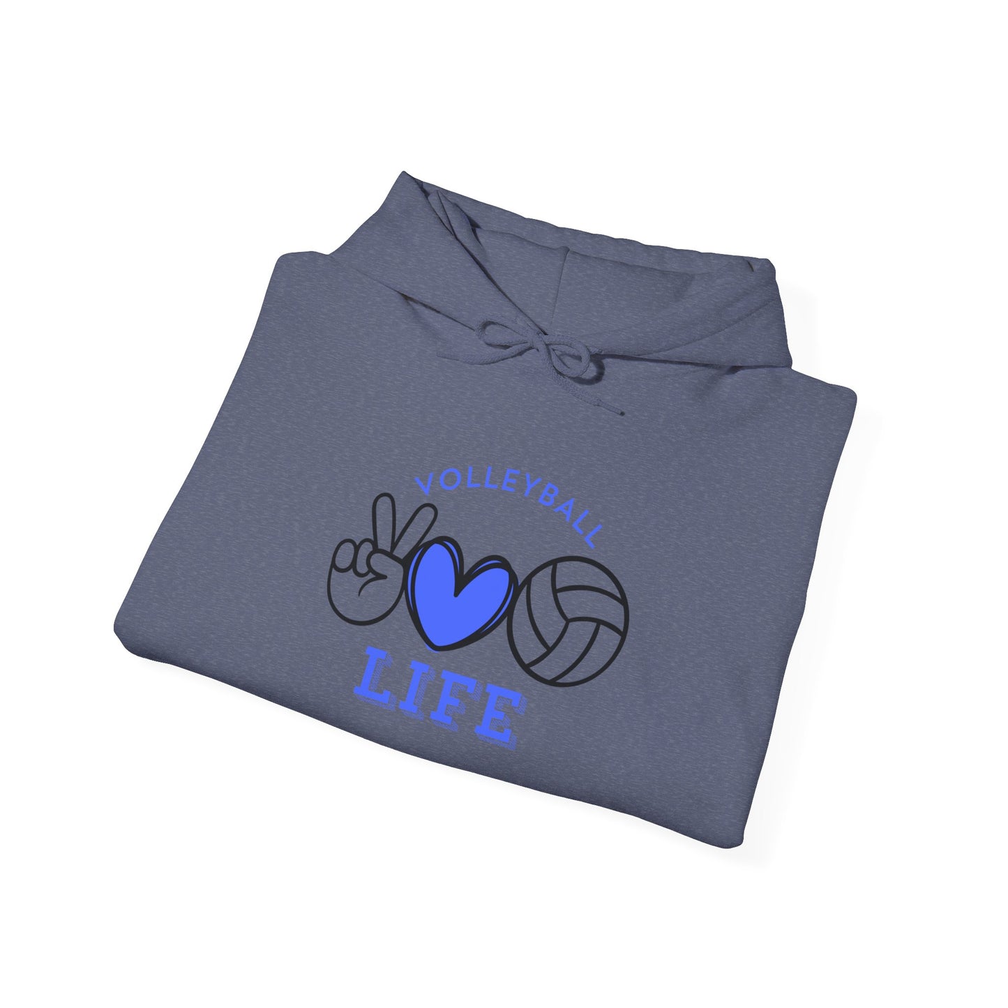 Volleyball Life- Hooded Sweatshirt