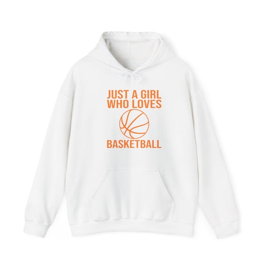 Hoodie-Girl That Loves Basketball