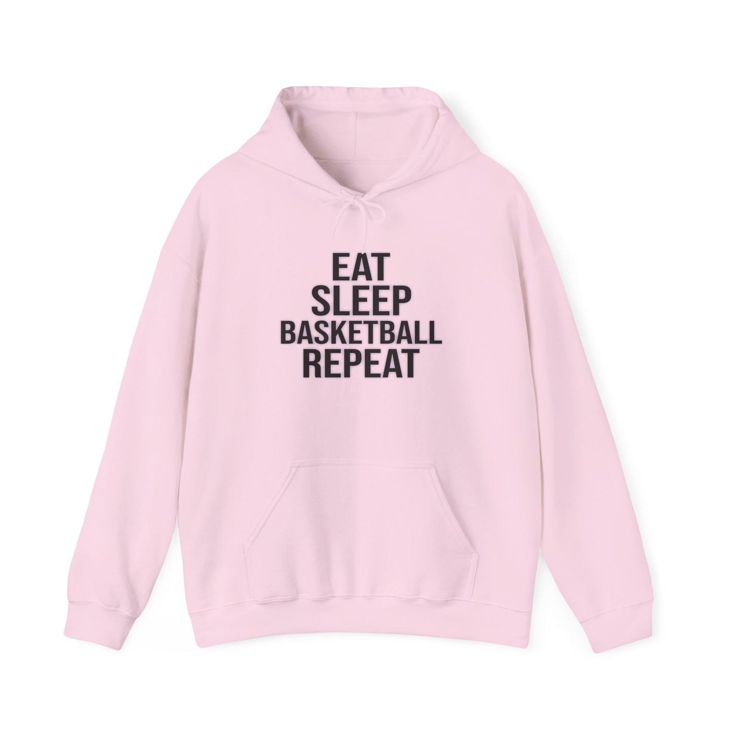 Hoodie-Eat Sleep Basketball Repeat