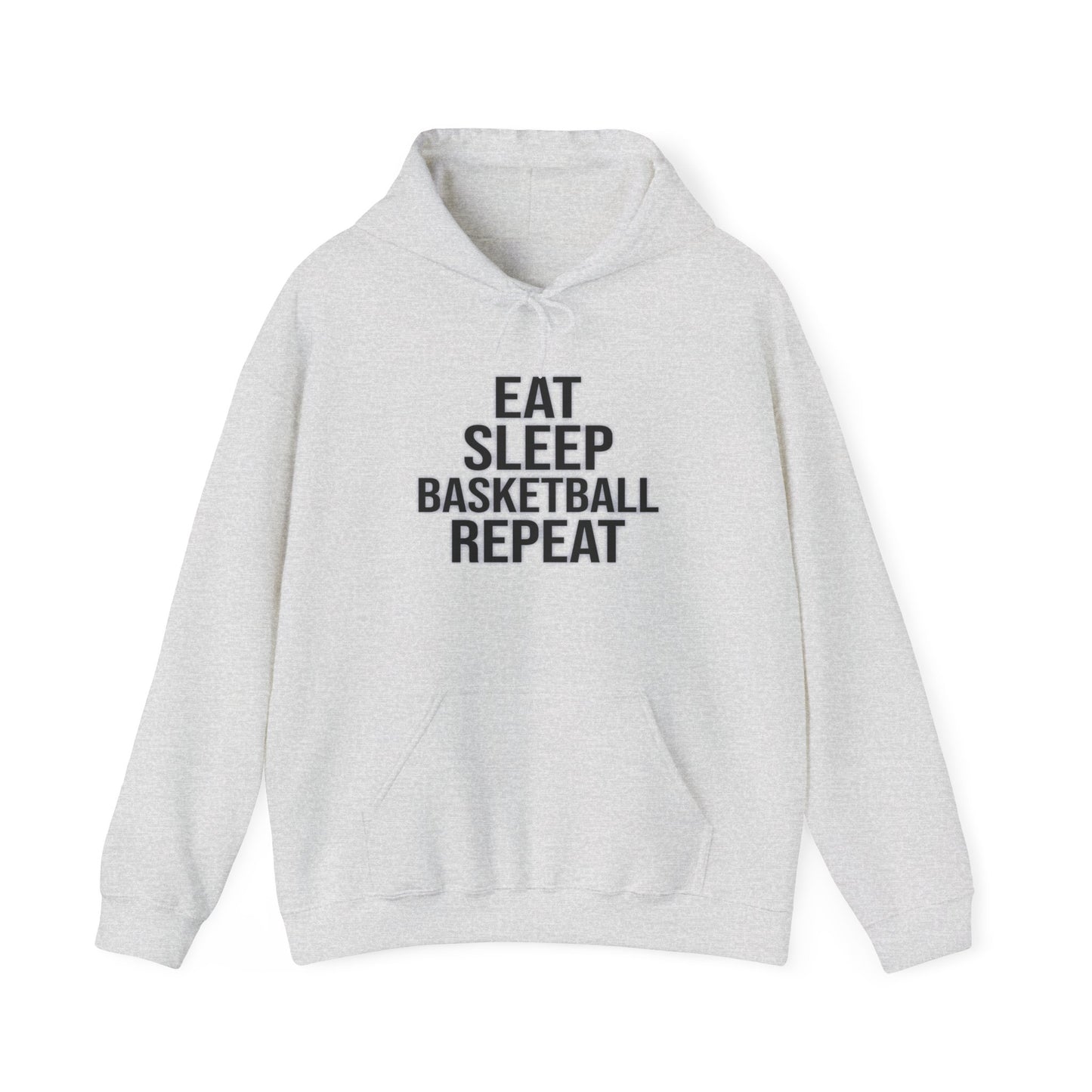 Hoodie-Eat Sleep Basketball Repeat