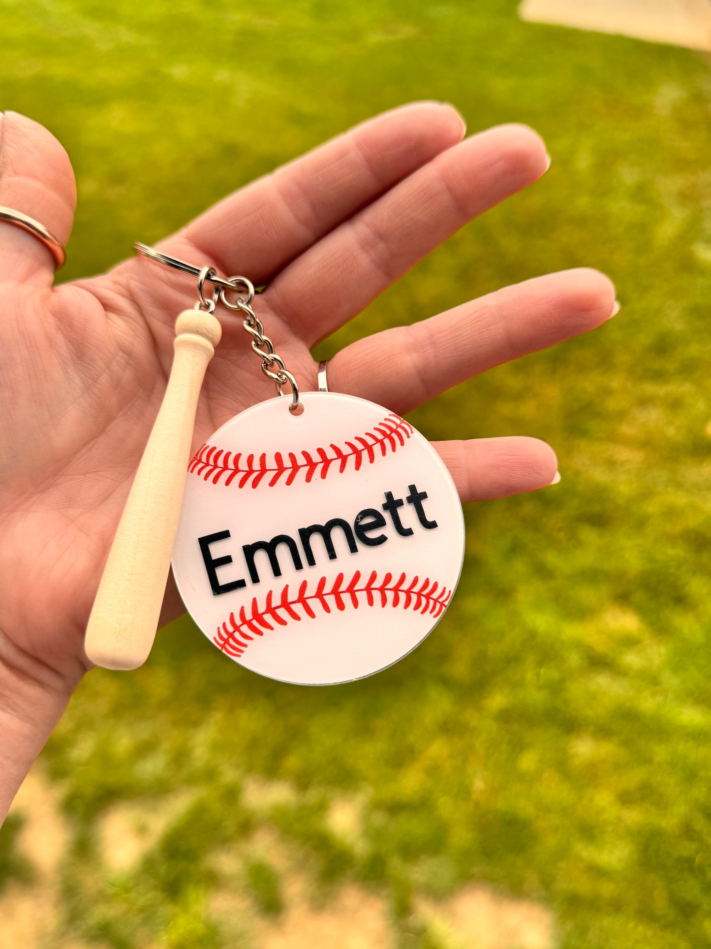 Customized Bag Tags-Baseball