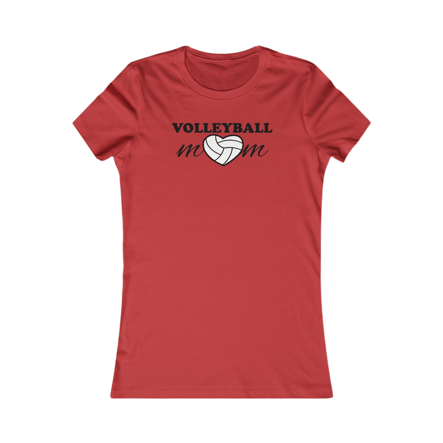 Short Sleeved Volleyball Mom T-Shirt