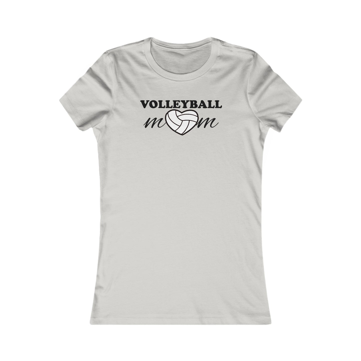 Short Sleeved Volleyball Mom T-Shirt