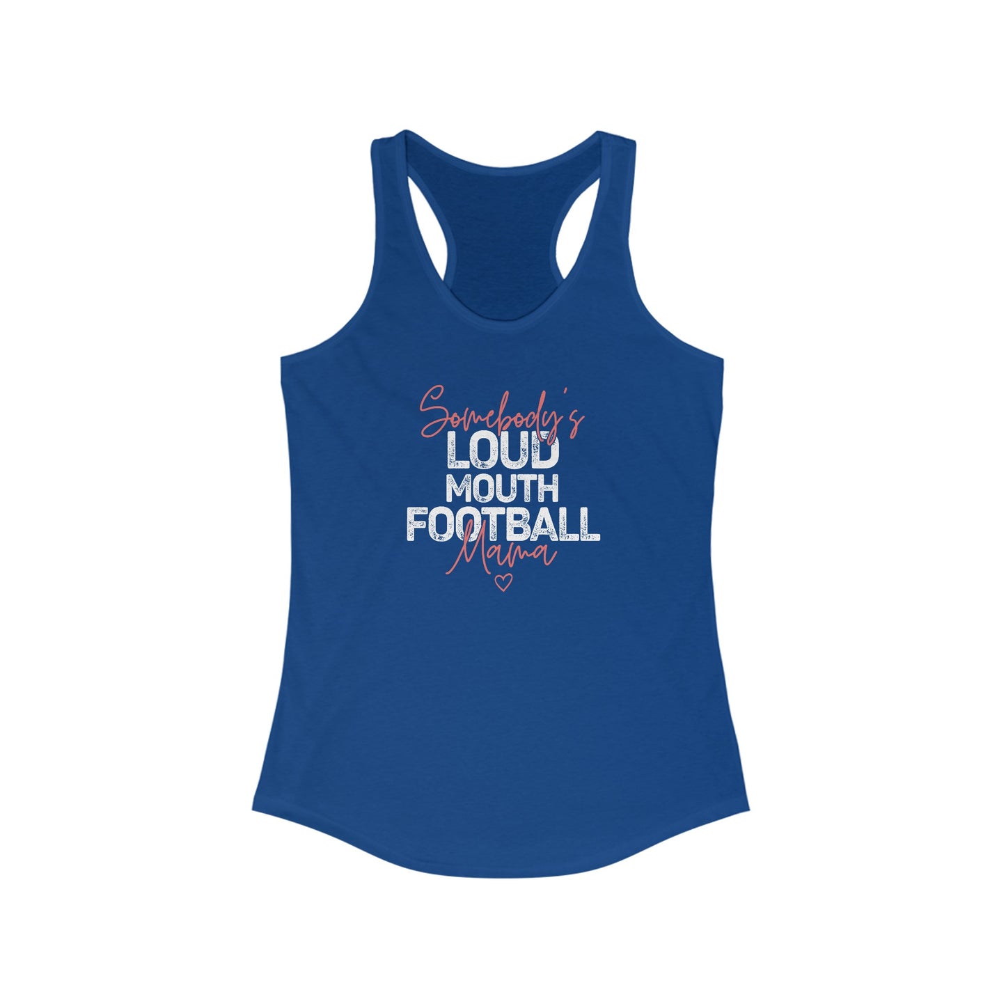 Racerback Tank-Loud & Proud Football Mama