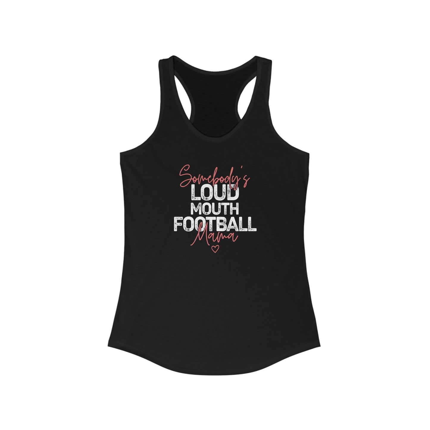 Racerback Tank-Loud & Proud Football Mama