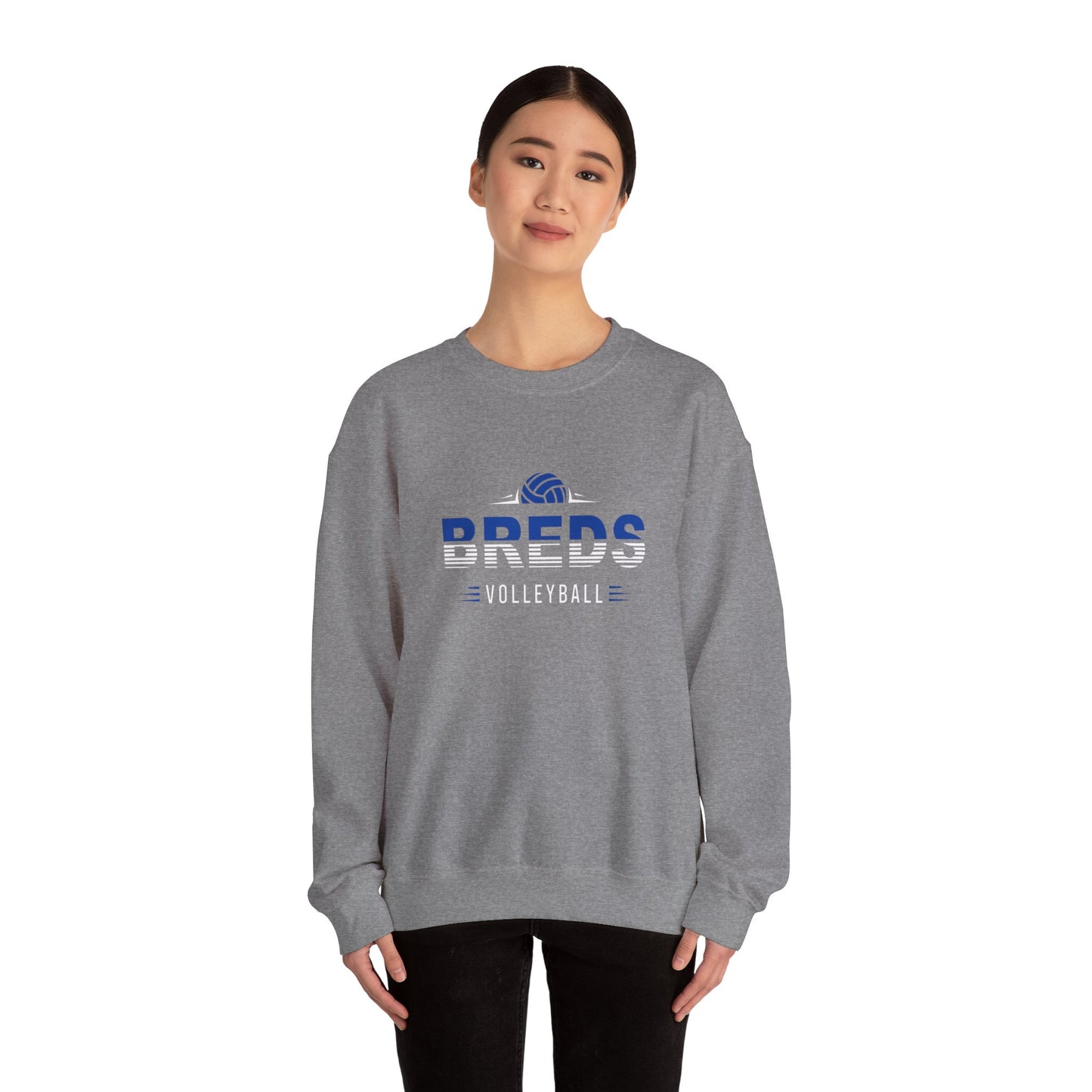 Mascot-Crewneck Sweatshirt Volleyball