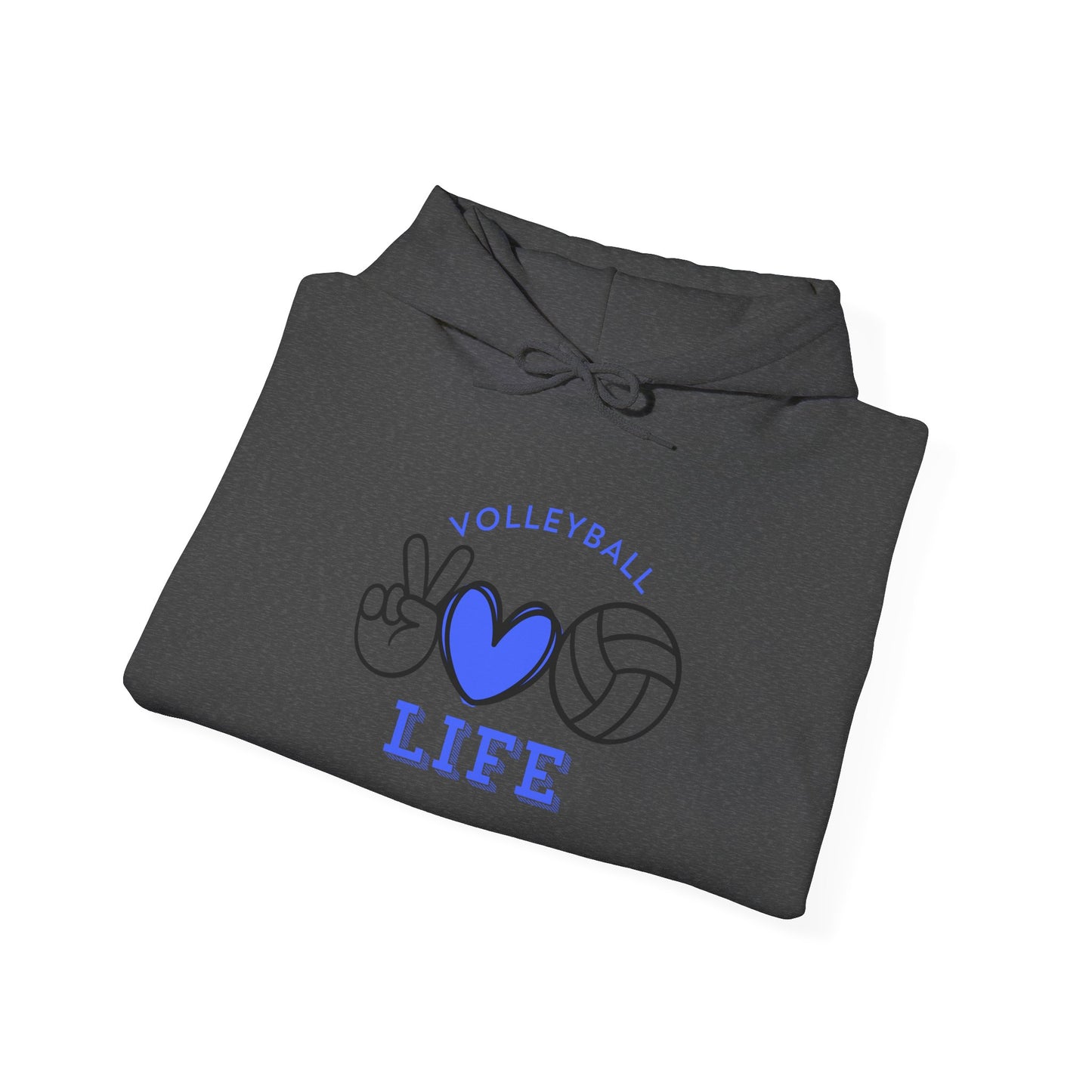 Volleyball Life- Hooded Sweatshirt