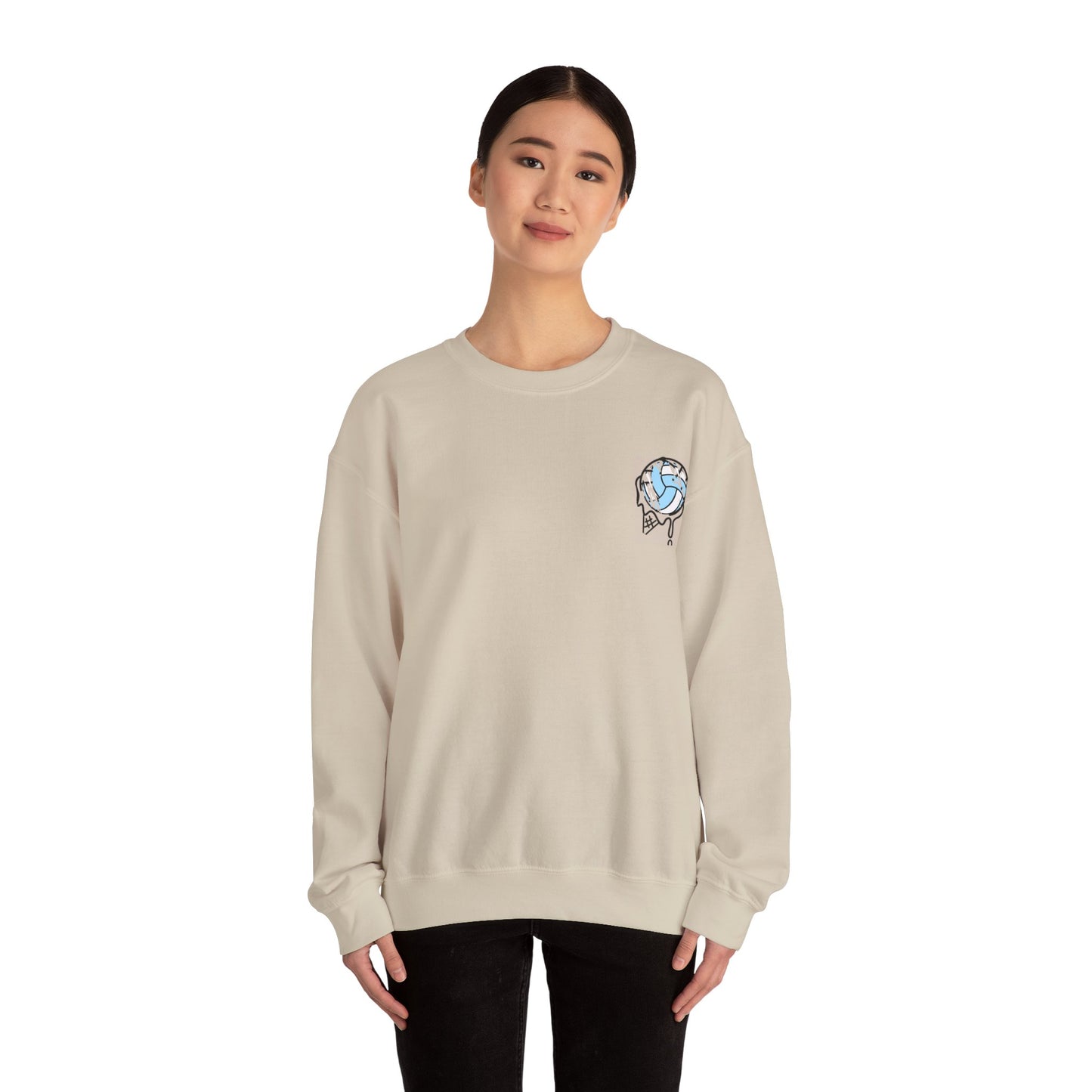 Soft Serve-Crewneck Sweatshirt Volleyball