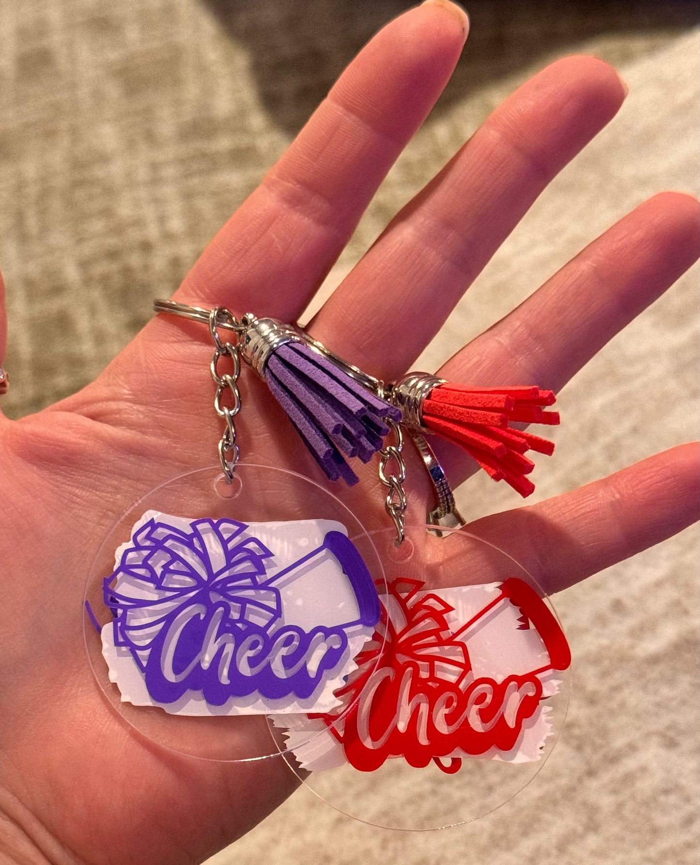 Customized Bag Tags-Cheer