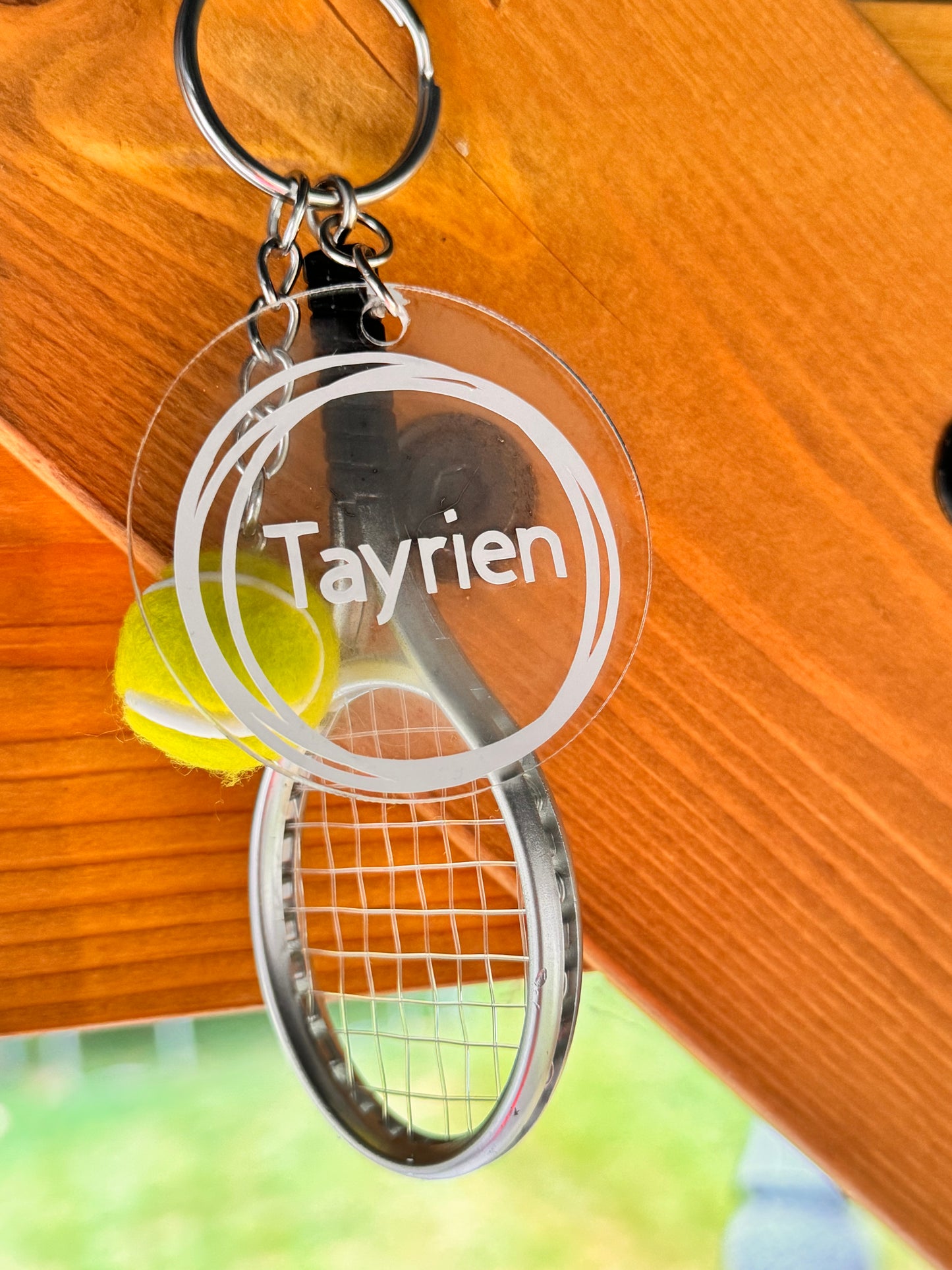 Customized Bag Tags-Tennis