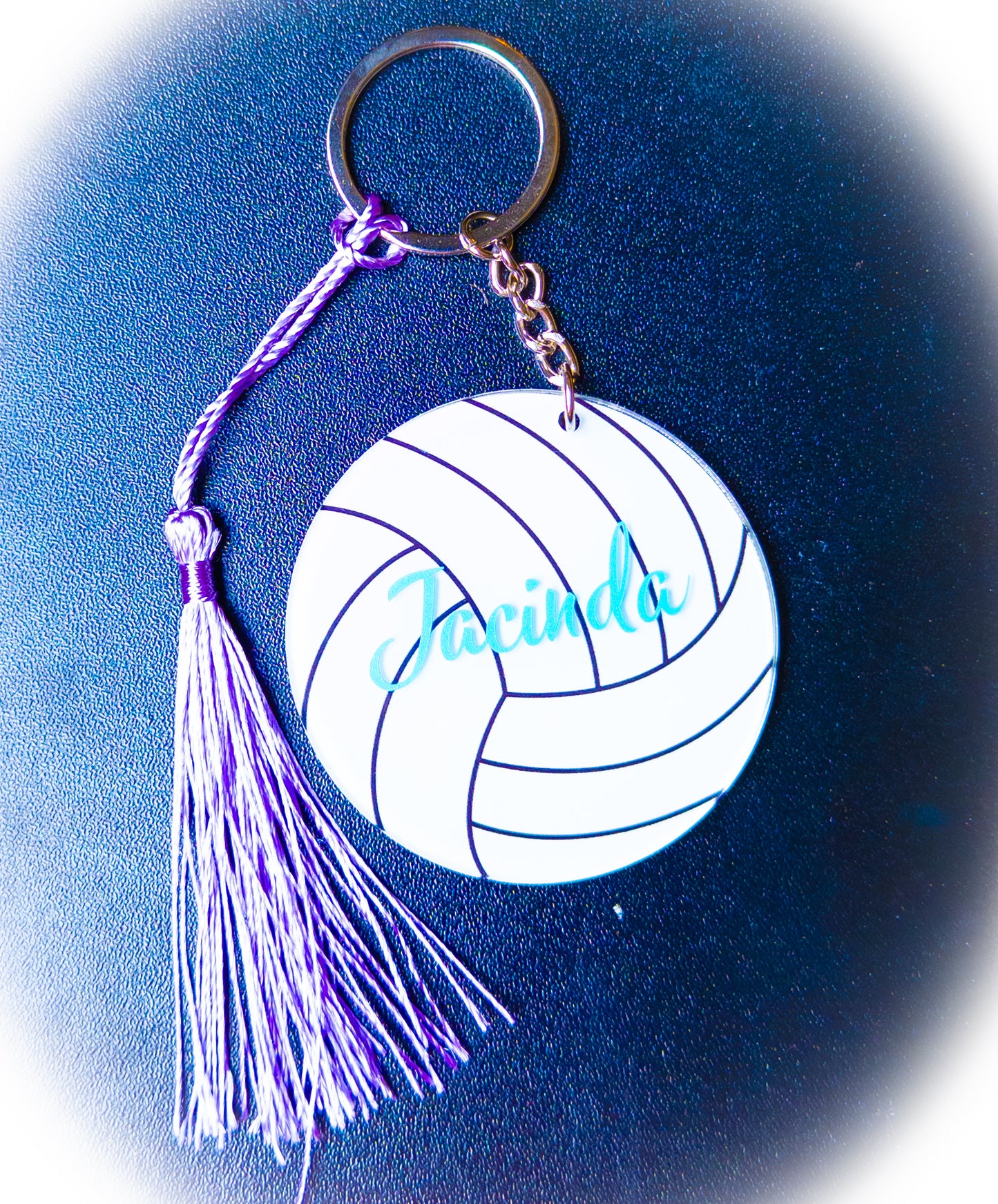 Customized Bag Tags-Volleyball