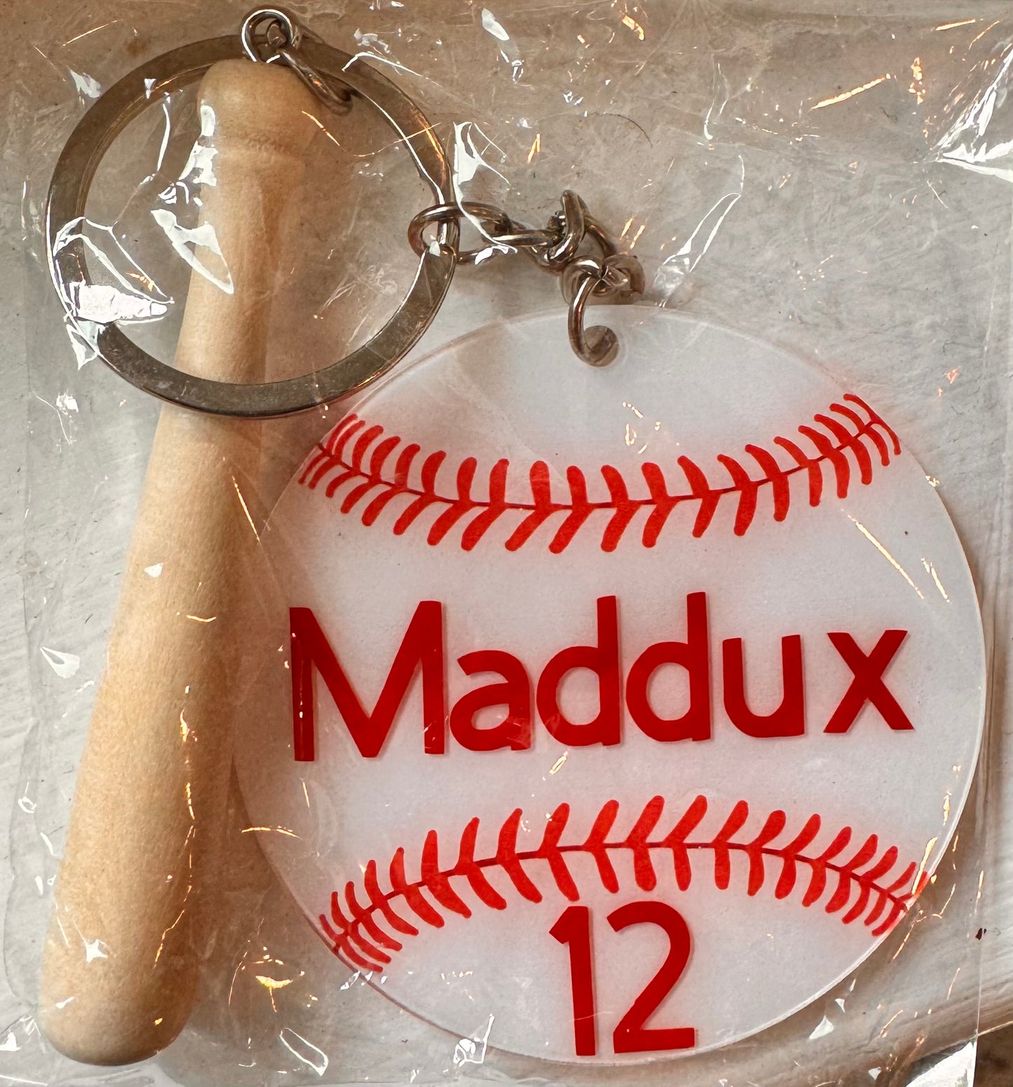 Customized Bag Tags-Baseball