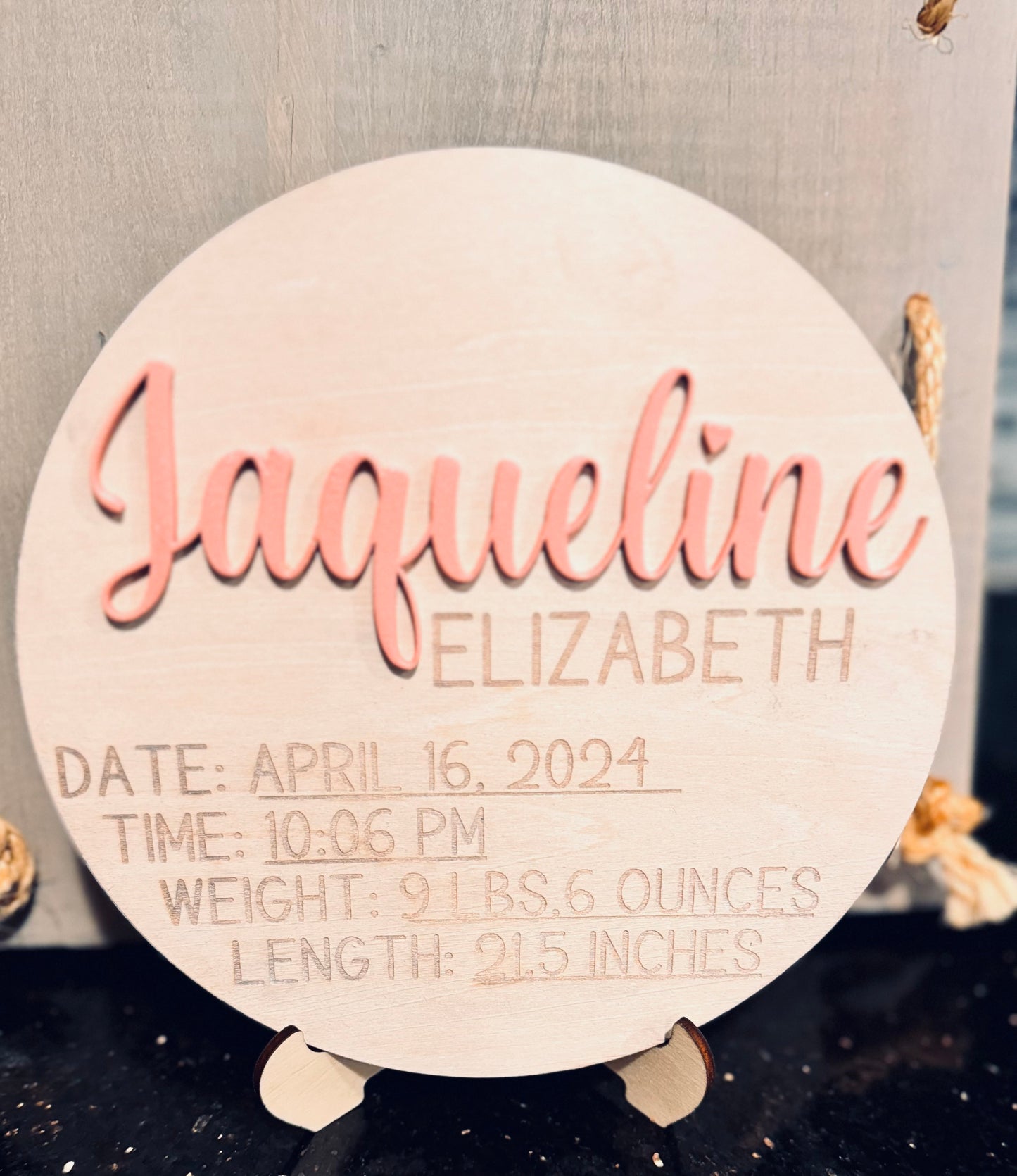 Newborn Name Sign-Custom