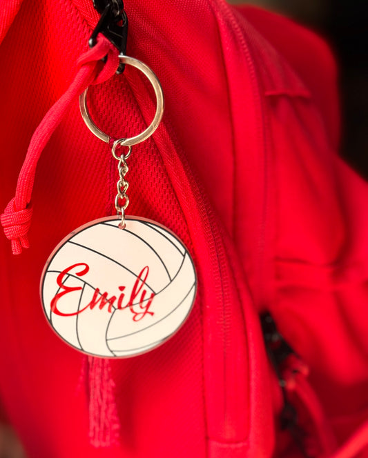 Customized Bag Tags-Volleyball