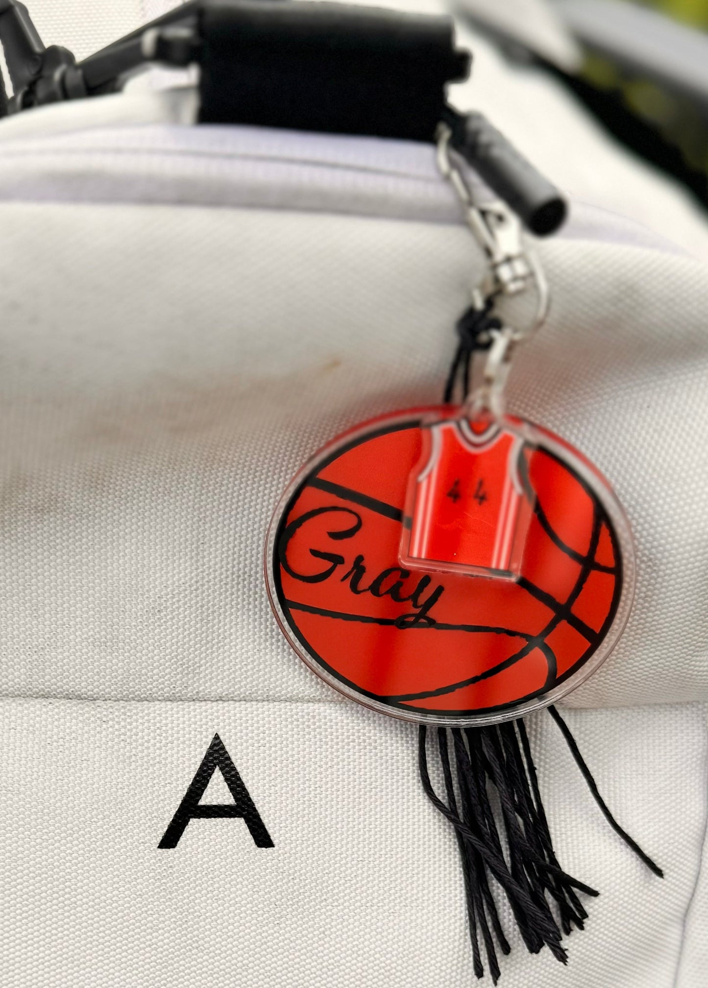 Customized Bag Tags-Basketball