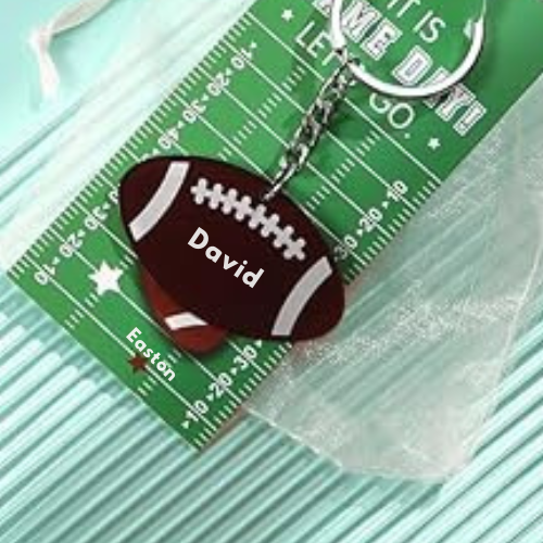 Customized Bag Tags-Football