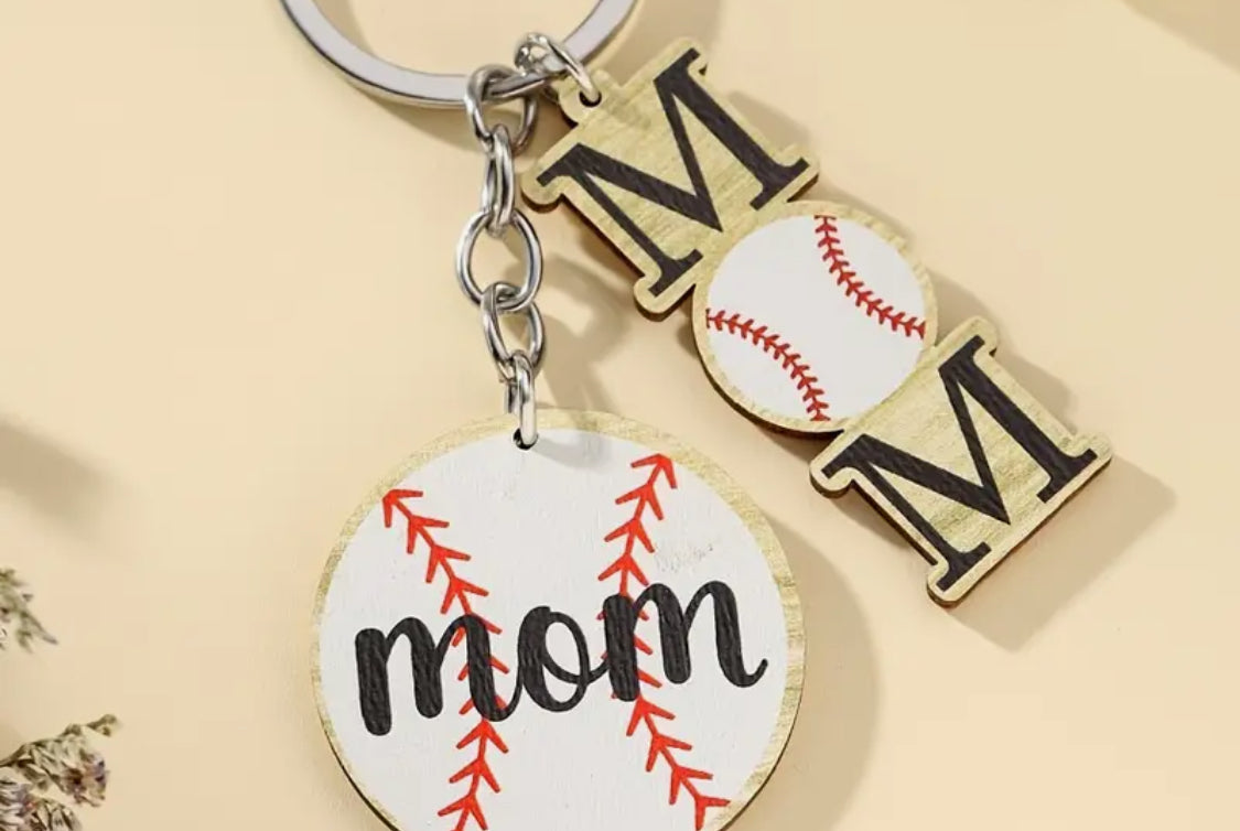 Mom Sports Keychain-several sports available